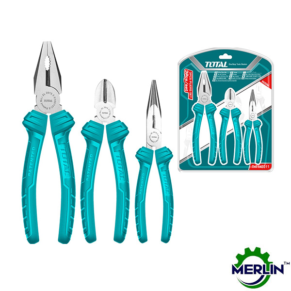 TOTAL 3pcs Pliers Set