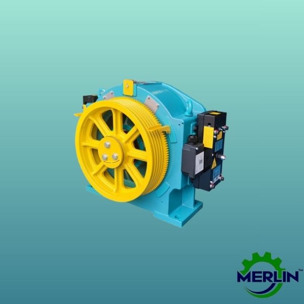 Wittur Gearless Traction 630 KG Motor Speed 1.5 m/s
