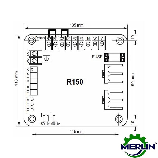 R150 AVR | Leroy Somer Voltage Regulators