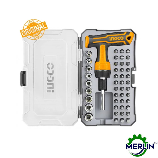 INGCO | T-Handle Wrench and Screwdriver Set | 47pcs